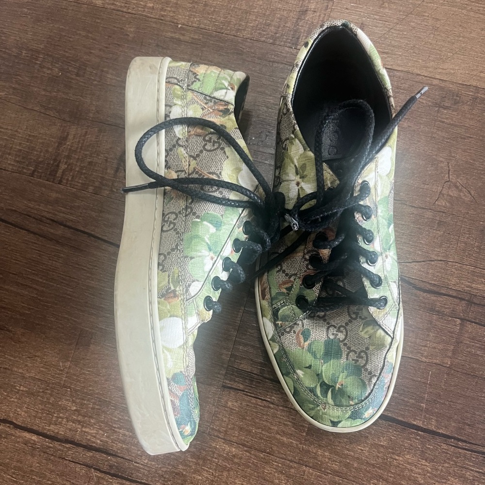 Gucci Blooms Sneakers Size 8 - Picture 6 of 9